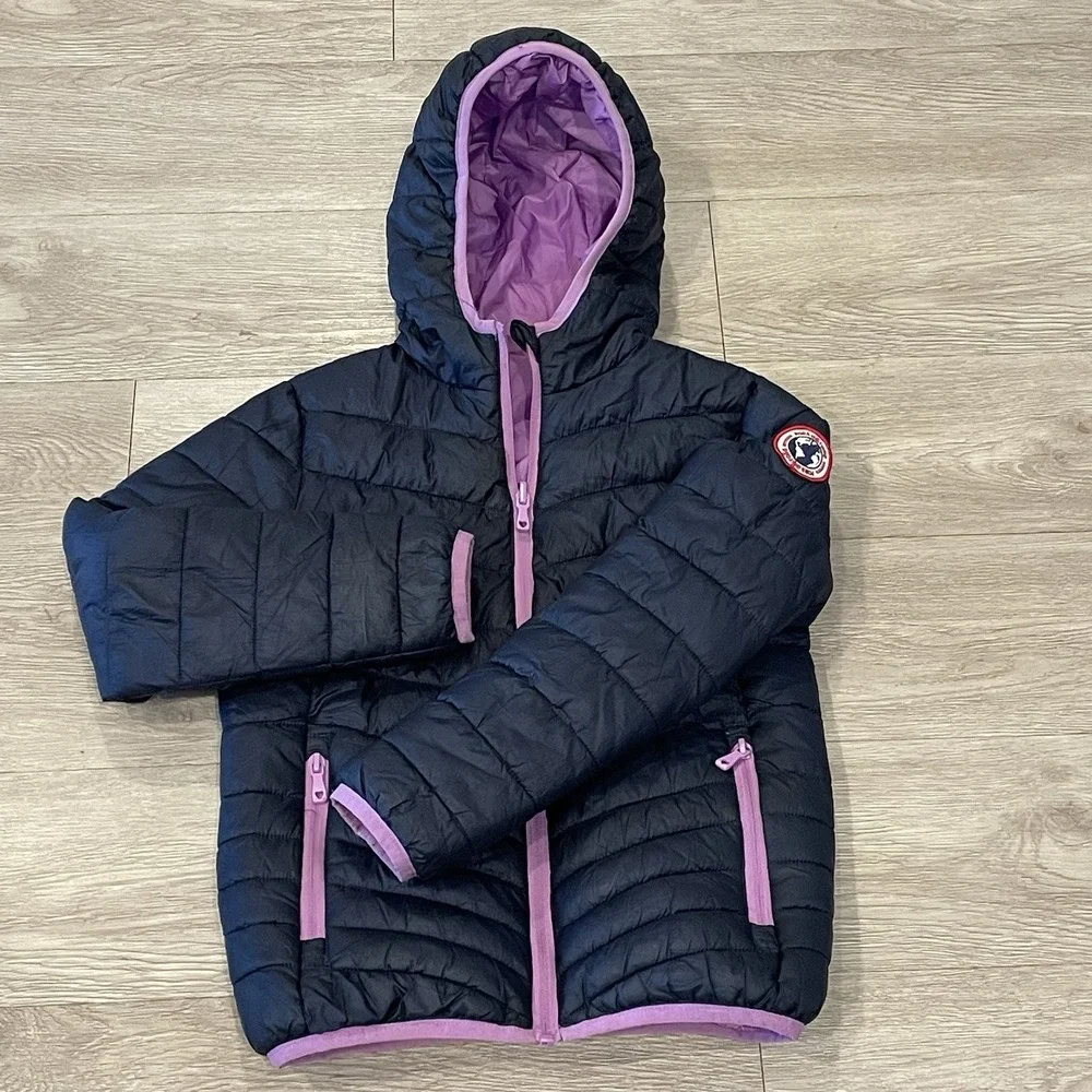 Rokka&Rolla Girls Puffer Jacket 8 Ultra Light Reversible‎ Back to School